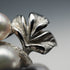 Vintage Silver-Tone Pearl-Embellished Twig Brooch