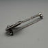 Antique Silver Tennis Racket-Shaped Brooch