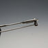 Antique Silver Tennis Racket-Shaped Brooch