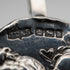Broche de plata de ley de 1902, estilo Art Nouveau, relieve de mujer, James Deakin & Sons, antigüedad británica.