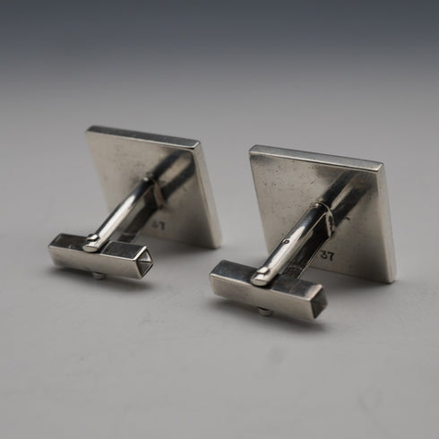 British Vintage Sterling Silver Hallmarked Cufflinks 21g Jack Spencer Ltd