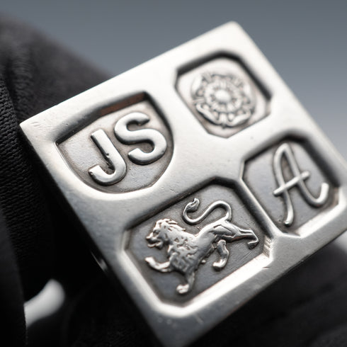 British Vintage Sterling Silver Hallmarked Cufflinks 21g Jack Spencer Ltd
