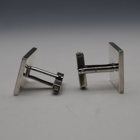 British Vintage Sterling Silver Hallmarked Cufflinks 21g Jack Spencer Ltd