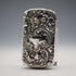 Antique Floral Repoussé Sterling Silver Vest Case 24g