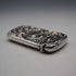 Antique Floral Repoussé Sterling Silver Vest Case 24g