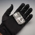 Antique Floral Repoussé Sterling Silver Vest Case 24g