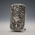 Antique Floral Repoussé Sterling Silver Vest Case 24g