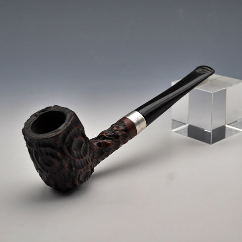 米国ヴィンテージ L&H Stern 「Sterncrest」 スモーキングパイプ 純銀装飾
