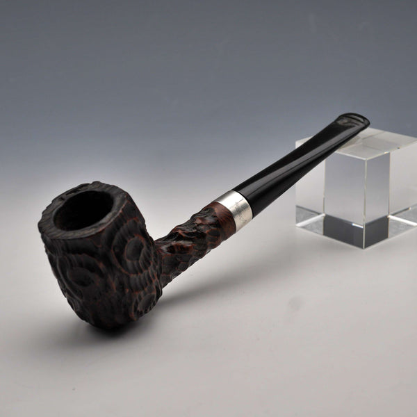 Vintage American L&H Stern “Sterncrest” Smoking Pipe with Sterling Silver Ornamentation