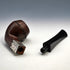 1901 British Antique “ROBERTSON” Smoking Pipe, Sterling Silver Mount, in a W. H. Carrington & Co. Case