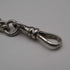 Vintage Cadena Figaro de Plata de Ley Alberto Cadena Longitud total 50cm 34g