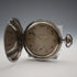 Antique TISSOT Art Deco Decorated 900 Silver Slim Hunter Case Pocket Watch, Running Well