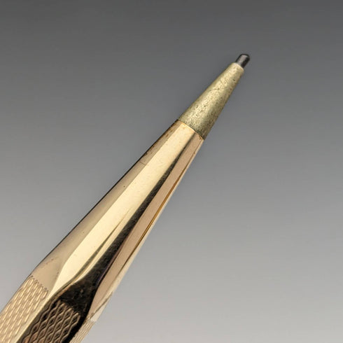 英國復古 Yard O 紅色卷金六邊形驅動鉛筆(帶盒)