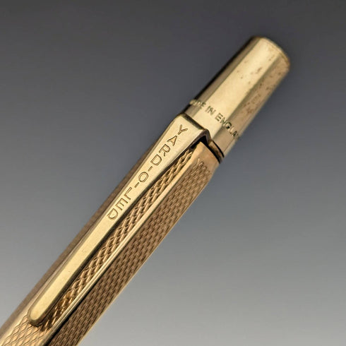 英國復古 Yard O 紅色卷金六邊形驅動鉛筆(帶盒)