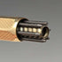 British Vintage Yard O Red Rolled Gold Hexagon Propelled Pencil in Case