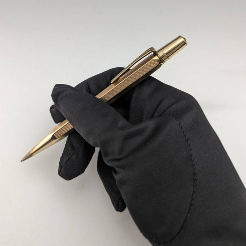 英國復古 Yard O 紅色卷金六邊形驅動鉛筆(帶盒)