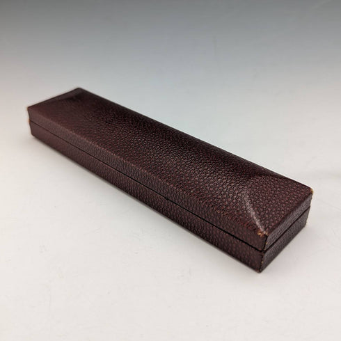 英國復古 Yard O 紅色卷金圓軸推進鉛筆(帶盒)