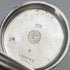 Around 1913 Antique Zenith pocket watch Art Nouveau engraving Hunter case on silver side Works well