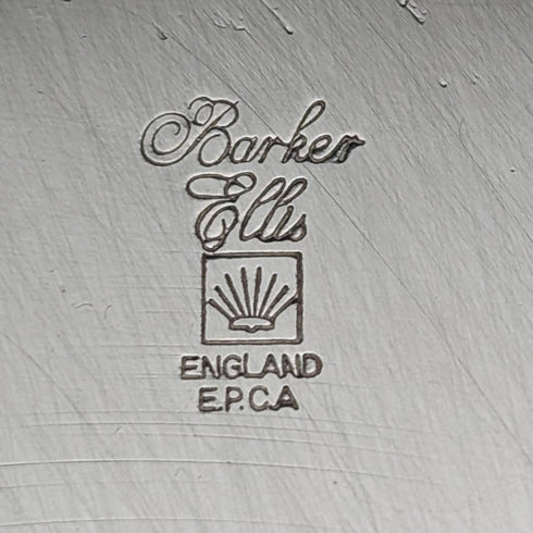 英國復古銀盤耳環裝飾托盤直徑 32 厘米 Barker Ellis