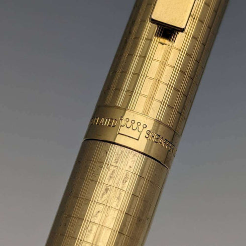 美国复古 Sheaffer 塔加 (Targa) 镀金钢笔