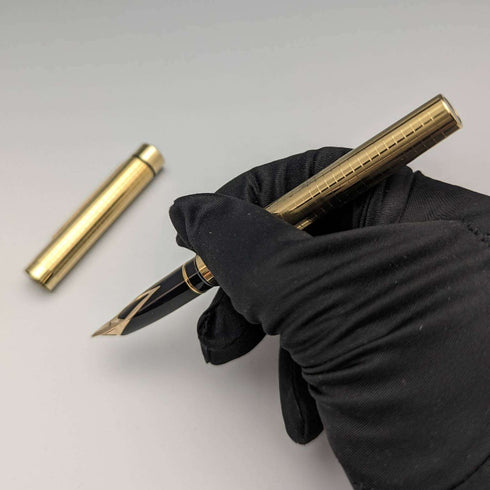 美国复古 Sheaffer 塔加 (Targa) 镀金钢笔