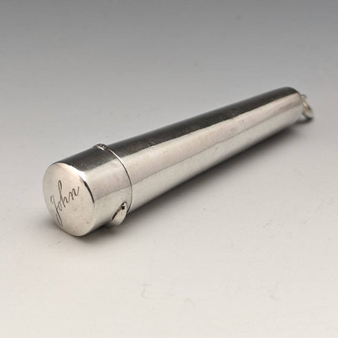 1899年 英国アンティーク 純銀ニードルケース 16g