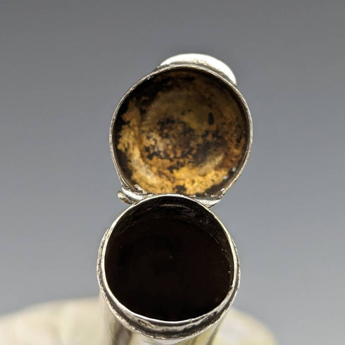 1899年 英国アンティーク 純銀ニードルケース 16g