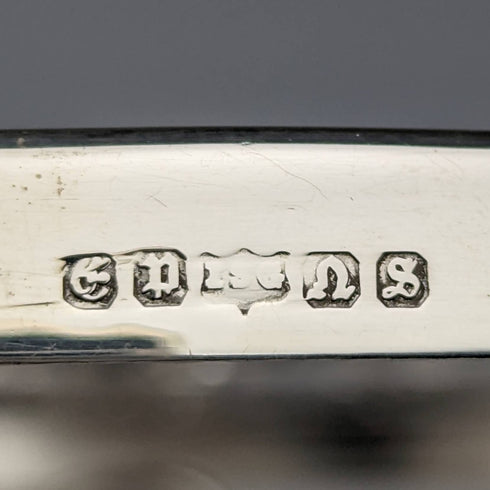 1920年頃 英国アンティーク シルバープレート製 ティーポットコースター