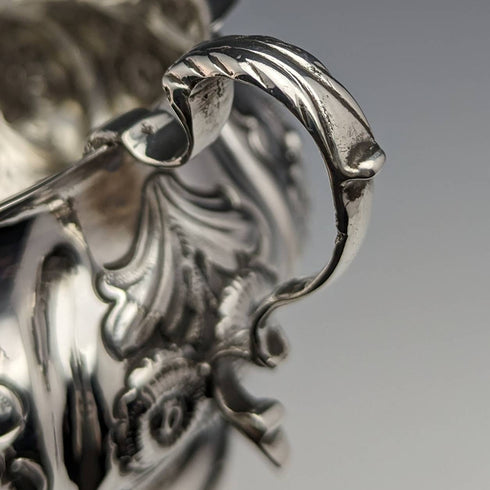 1894年 英国アンティーク 純銀製 シュガーボウル 113g John Millward Banks