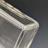 1915 British antique pure silver lid glass bottle pair Walker and Hall