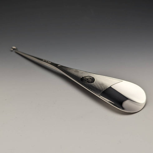 Calzador y abotonador de plata esterlina vintage, Reino Unido 1930, Mappin & Webb