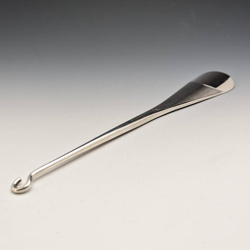 Calzador y abotonador de plata esterlina vintage, Reino Unido 1930, Mappin & Webb