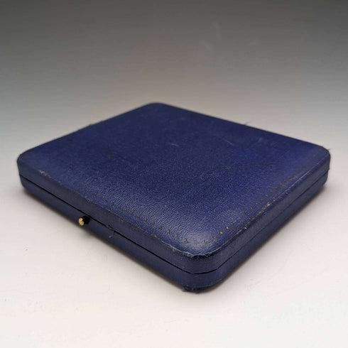 Juego de 6 cucharillas de té de plata de ley vintage británicas de 1929, en estuche, Mappin and Webb