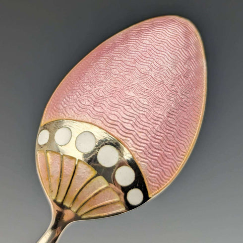 Juego de 6 cucharillas de té de plata de ley vintage británicas de 1929, en estuche, Mappin and Webb