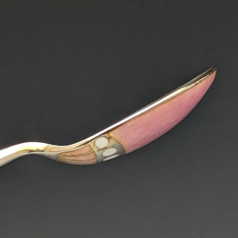 Juego de 6 cucharillas de té de plata de ley vintage británicas de 1929, en estuche, Mappin and Webb