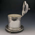 Around 1896 British Antique Silver Plated Biscuit Barrel Henry Bourne