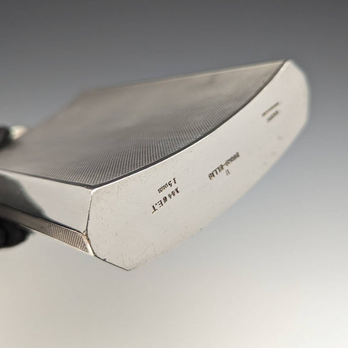 ヴィンテージ シルバープレート製 大型スキットル ヒップフラスコ Birks-Ellis