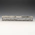 1906 British Antique Cut Glass Hat Pin Box with Sterling Silver Lid Henry Williamson