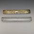 1906 British Antique Cut Glass Hat Pin Box with Sterling Silver Lid Henry Williamson