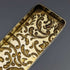 1906 British Antique Cut Glass Hat Pin Box with Sterling Silver Lid Henry Williamson