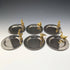 British Vintage Small Dish Set of 6 Animal Finials