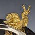 British Vintage Small Dish Set of 6 Animal Finials