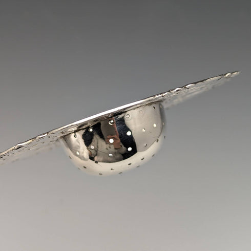 1900 British Antique Sterling Silver Tea Strainer 65g