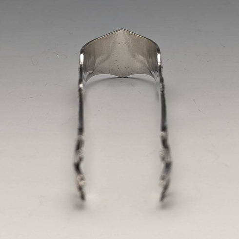 Pinzas para azúcar de plata chapada, diseño vintage nórdico, TH Marthinsen