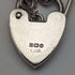 British vintage sterling silver charm bracelet 31g