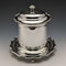 British Antique Silver Plated Biscuit Barrel Henry Atkins