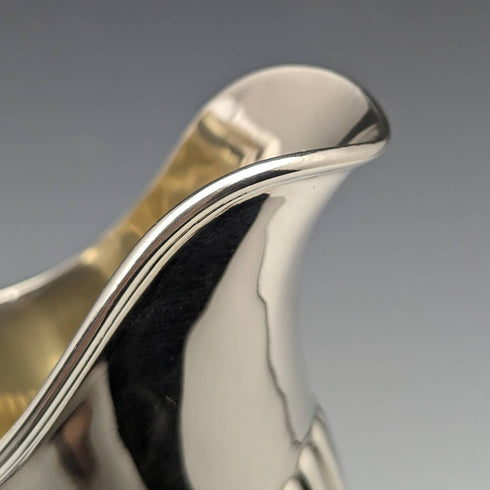 1902 British Antique Sterling Silver Sugar Pot & Cream Jug Total 294g Fordham & Faulkner