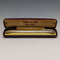 1981 British Vintage Yard O Red Sterling Silver Ballpoint Pen in Case