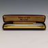 1981 British Vintage Yard O Red Sterling Silver Ballpoint Pen in Case