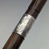 1919 British Antique Gentleman's Thin Lightweight Walking Stick with Curved Handle 91cm